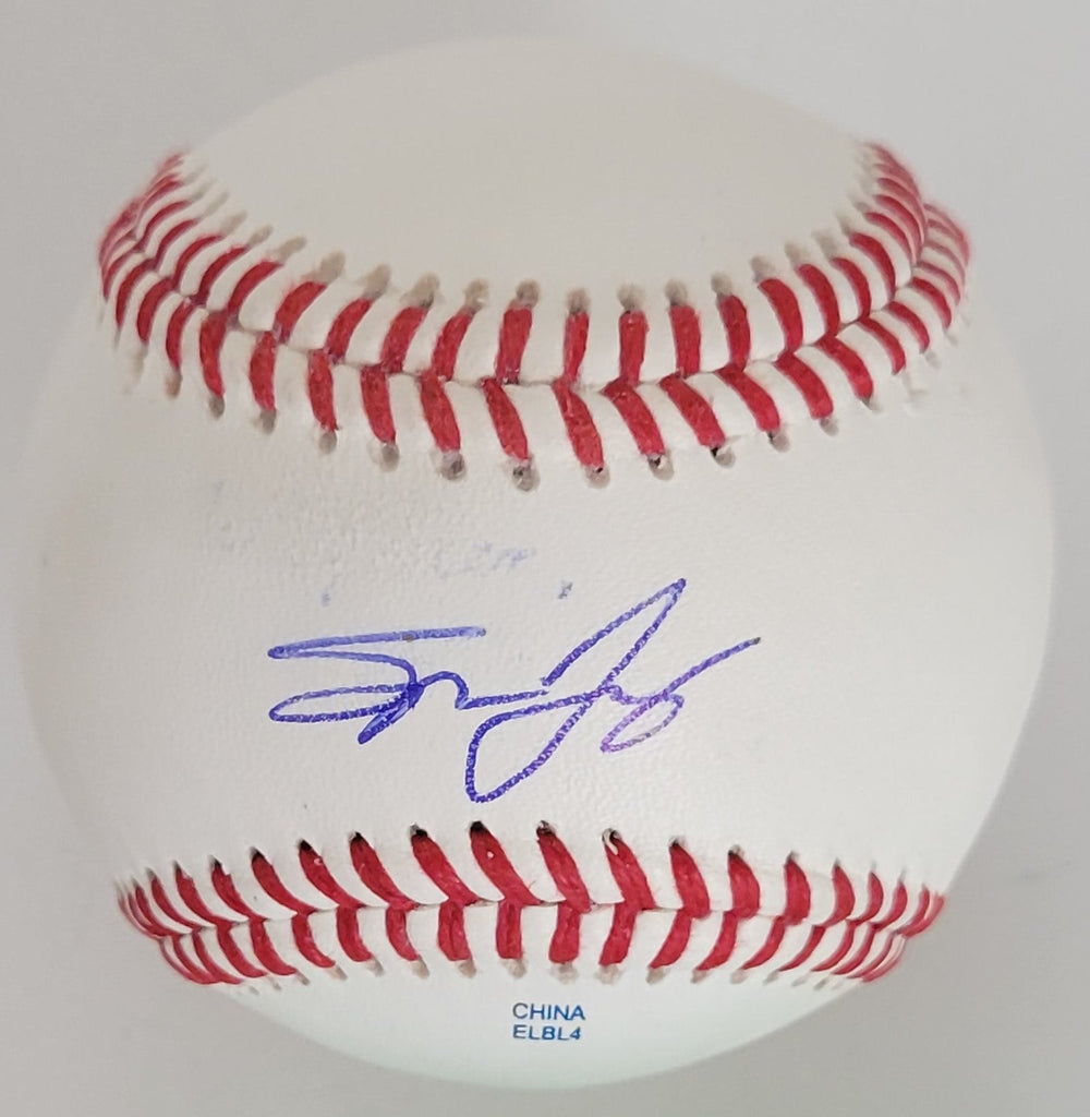 Spencer Jones New York Yankees signed baseball COA exact proof autographed
