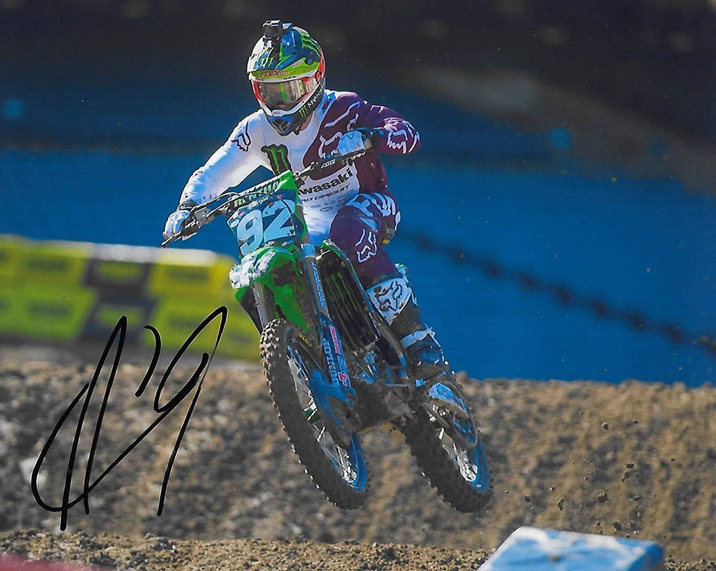 Adam Cianciarulo, supercross, motocross signed, autographed 8x10 photo. proof COA