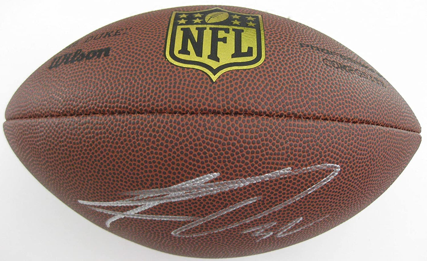 Kenyan Drake Las Vegas Raiders Dolphins Alabama signed autographed football proof Beckett COA