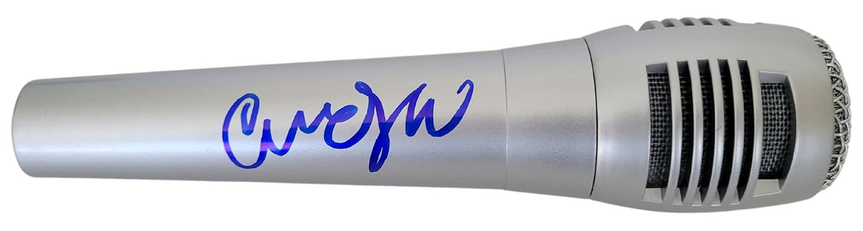 Cindy Wilson B-52's signed microphone autographed mic COA exact proof Love Shack Star