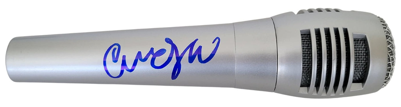 Cindy Wilson B-52's signed microphone autographed mic COA exact proof Love Shack Star