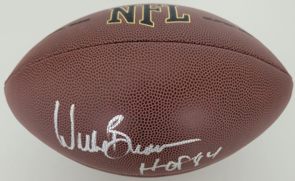 Willie Brown Raiders Grambling signed autographed NFL football proof Beckett COA