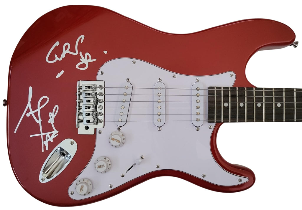 Tears for Fears signed full size electric guitar COA exact proof autographed STAR