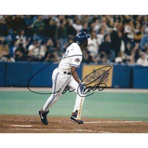 Joe Carter, Toronto Blue Jays, Signed, Autographed, 8x10, Photo,coa, Comes with Proof