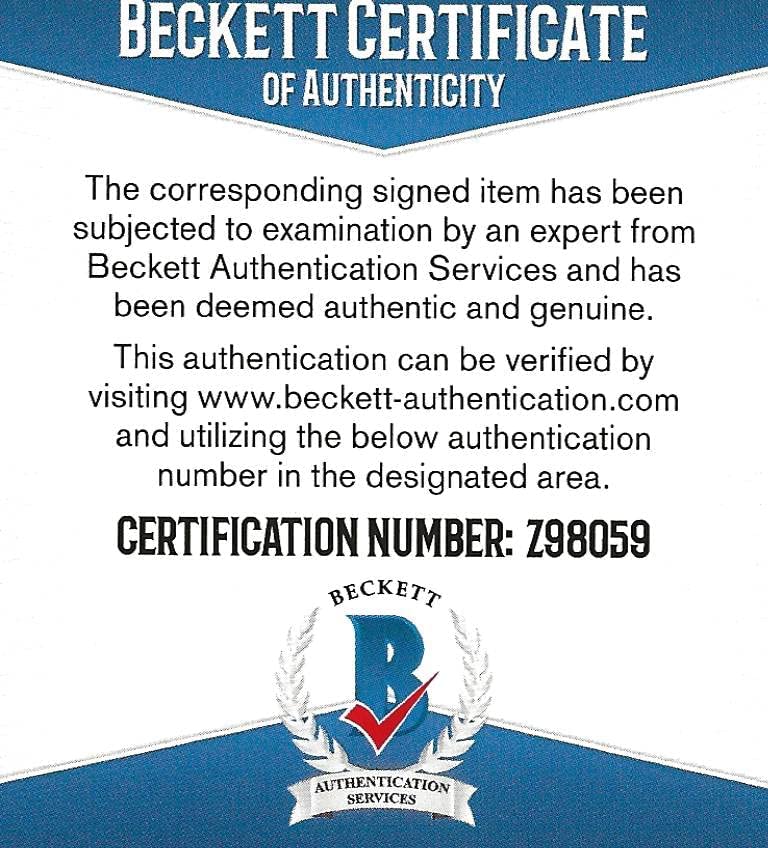 John Cougar Mellencamp signed microphone mic exact proof Beckett COA autographed STAR