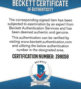 John Cougar Mellencamp signed microphone mic exact proof Beckett COA autographed STAR