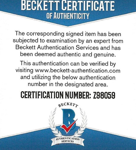 John Cougar Mellencamp signed microphone mic exact proof Beckett COA autographed STAR
