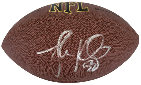 Luke Kuechly Signed Football Proof COA Autographed Carolina Panthers Boston Cellege