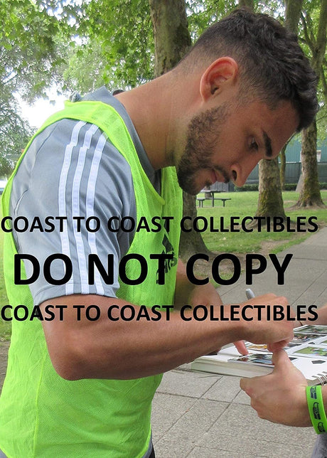 Cristian Roldan Seattle Sounders signed autographed soccer 8x10 photo. proof COA.