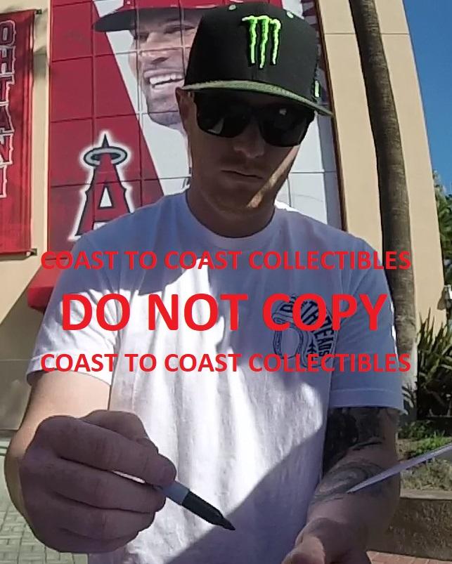 Ryan Villopoto, Supercross, Motocross, Freestyle Motocross, Signed, Autographed, 8X10 Photo, a COA with the Proof Photo of Ryan Signing Will Be Included..