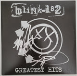 Mark Hoppus Tom Delonge signed Blink 182 Greatest Hits album COA proof STAR autographed
