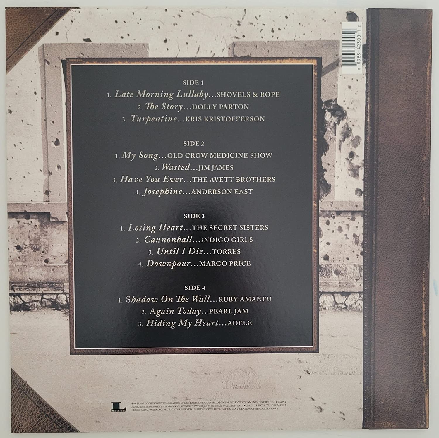 Brandi Carlile signed Cover Stories album vinyl LP COA exact proof autographed Star