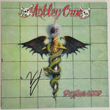 Vince Neil signed Motley Crue Dr Feelgood album vinyl record COA exact proof star