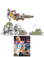 Alex Martin motocross supercross signed 8x10 photo COA proof racer autographed
