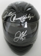 Nascar Drivers signed full size helmet Johnson,Keselowski,Logano + more proof
