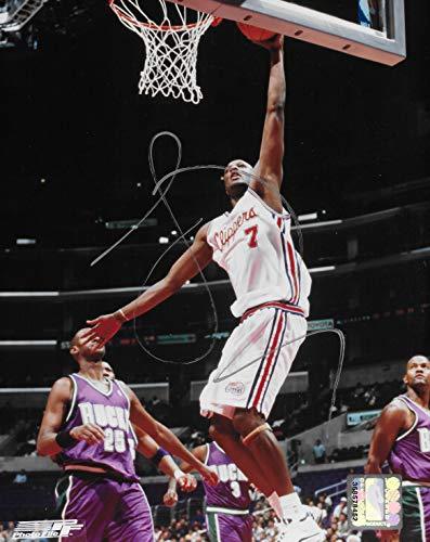Lamar Odom autographed Los Angeles Clippers basketball 8x10 photo COA.