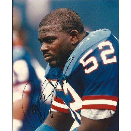 Pepper Johnson, New York Giants, Ohio State, Signed, Autographed, 8x10 Photo, with Coa