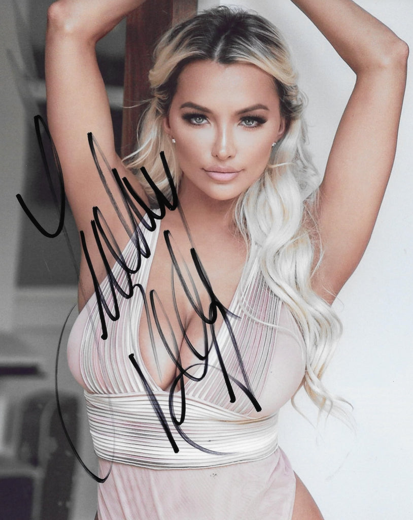 Lindsey Pelas Playboy Maxim model signed 8x10 photo proof COA autographed. Star