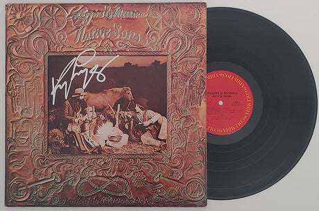 Kenny Loggins signed autographed Native Sons album vinyl record proof Beckett STAR