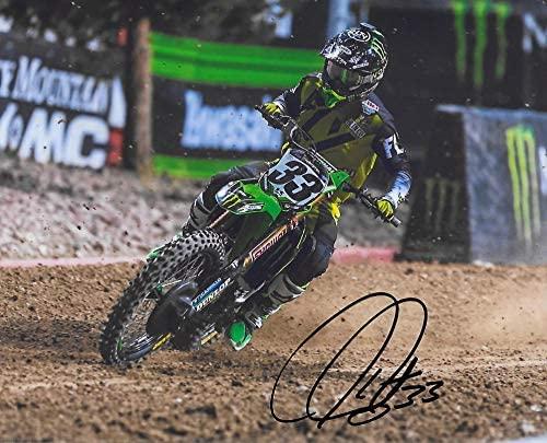 Josh Grant supercross motocross signed autographed 8x10 photo proof COA