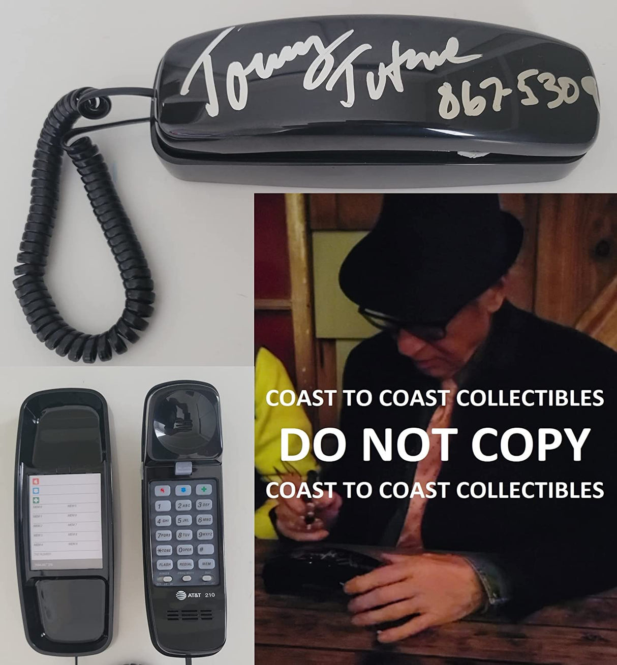 Tommy Heath signed autographed Telephone Tommy Tutone 867-5309 Jenny COA proof Star
