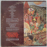 Carlos Santana signed Santana Abraxas album COA exact proof autographed Vinyl star