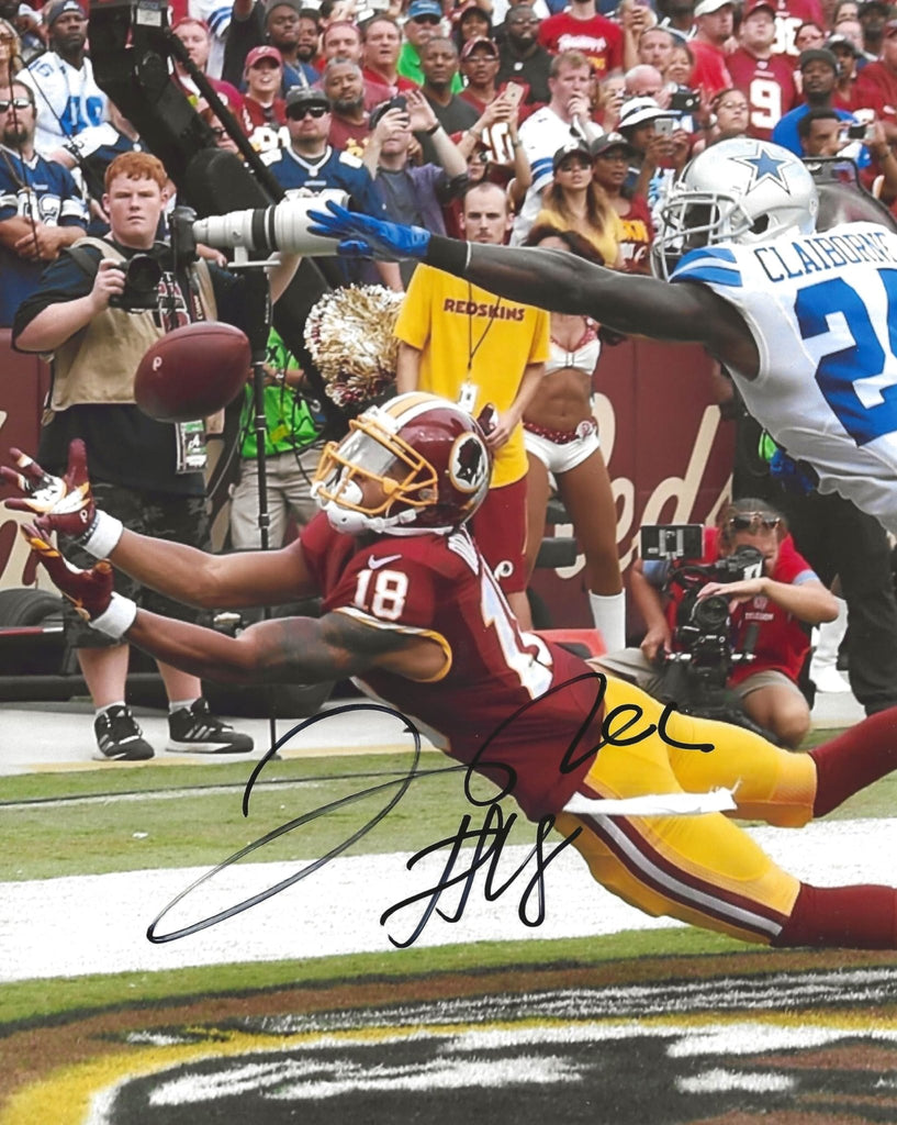 Josh Doctson signed Washington football 8x10 photo COA proof autographed