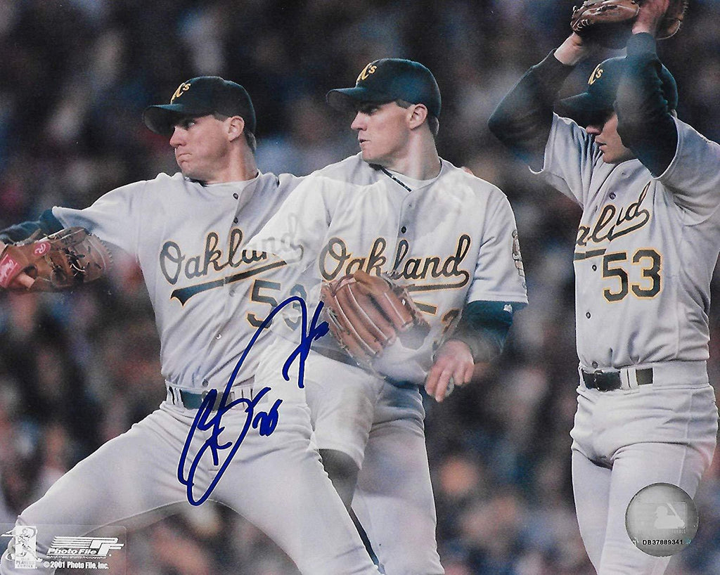 Barry Zito Oakland A's signed autographed, 8x10 Photo, COA will be included