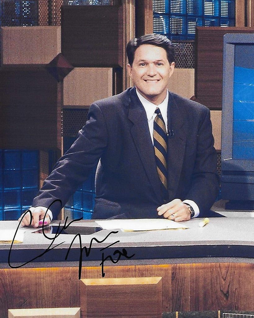 Chris Myers sportscaster ESPN,FOX signed, autographed 8x10 photo, COA with proof. Star