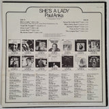Paul Anka signed Shes a Lady album vinyl record COA proof autographed STAR