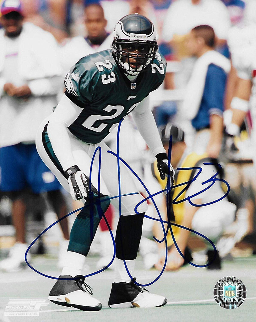 Troy Vincent Philadelphia Eagles signed autographed, 8x10 Photo, COA with the proof photo will be included