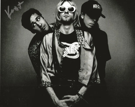 Krist Novoselic Signed Nirvana 8x10 Photo COA Proof Autographed.. STAR