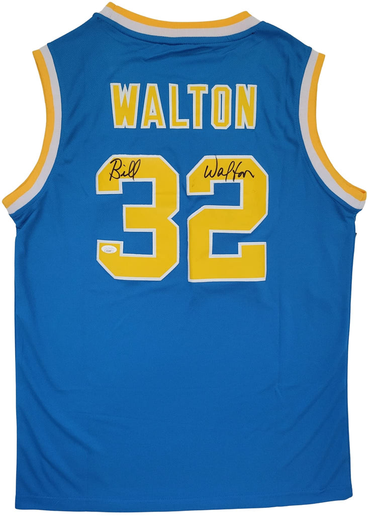 Bill Walton signed UCLA Bruins Basketball Jersey exact proof JSA COA autographed.
