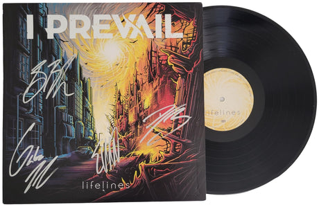 I Prevail Signed Lifelines Album Exact Proof COA Autographed Vinyl Record
