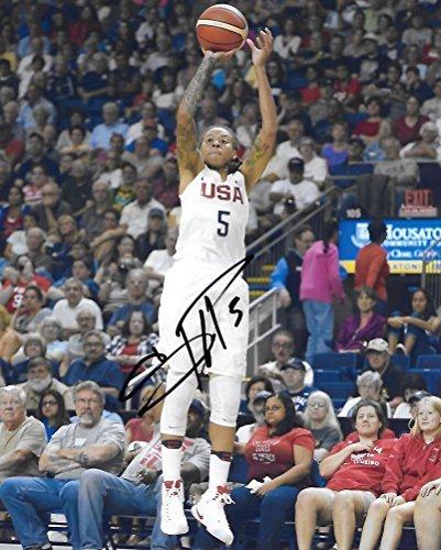 Seimone Augustus, USA, Minnesota Lynx, Signed, Autographed, 8X10 Photo, a COA with the Proof Photo of Seimone Signing Will Be Included=