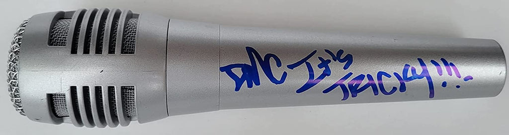 Darry McDaniels Run-DMC It's Tricky signed Microphone COA proof autographed Mic STAR