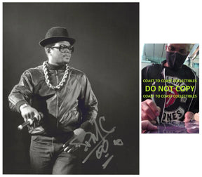 Darryl McDaniels Run DMC Rapper signed 8x10 photo COA proof autographed STAR..