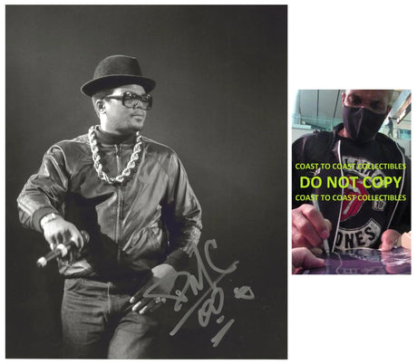 Darryl McDaniels Run DMC Rapper signed 8x10 photo COA proof autographed STAR..