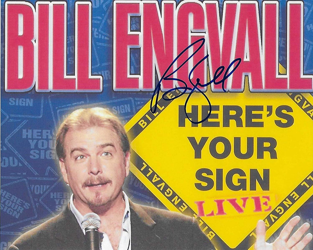 Bill Engvall comedian signed,autographed,8x10 photo,proof COA STAR