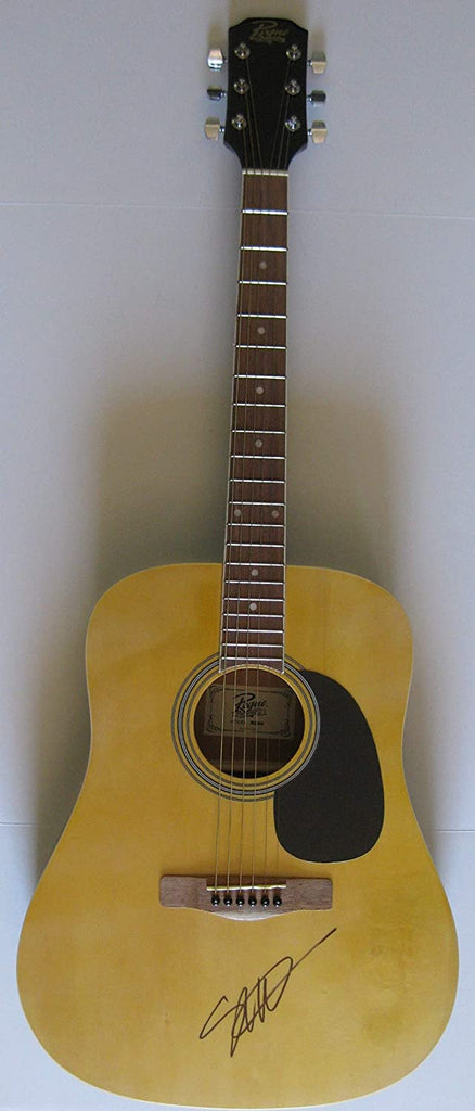 Seth Macfarlane Ted Family Guy signed acoustic guitar exact proof Beckett COA STAR autograph