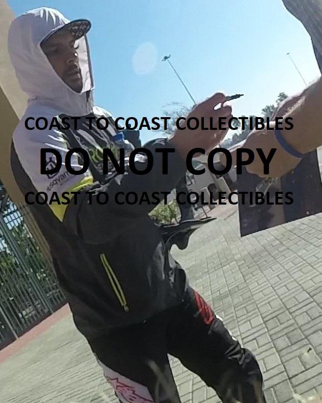 Jason Anderson, Supercross, Motocross, signed autographed 8x10 photo, COA with the proof photo will be included).