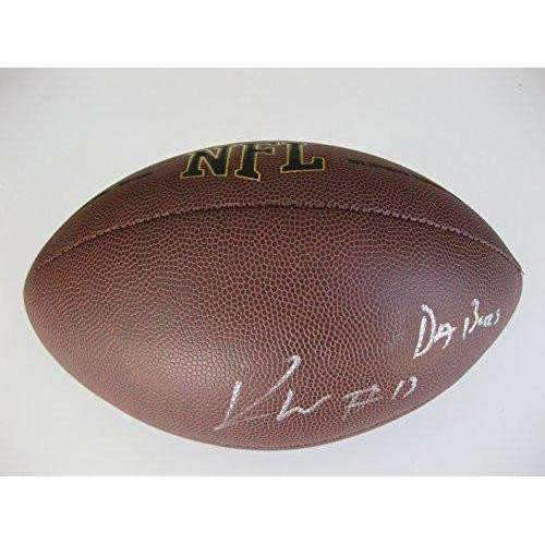 Kevin White Chicago Bears, West Virginia, Signed, Autographed, NFL Football, a COA with the Proof Photo of Kevin Signing the Football Will Be Included