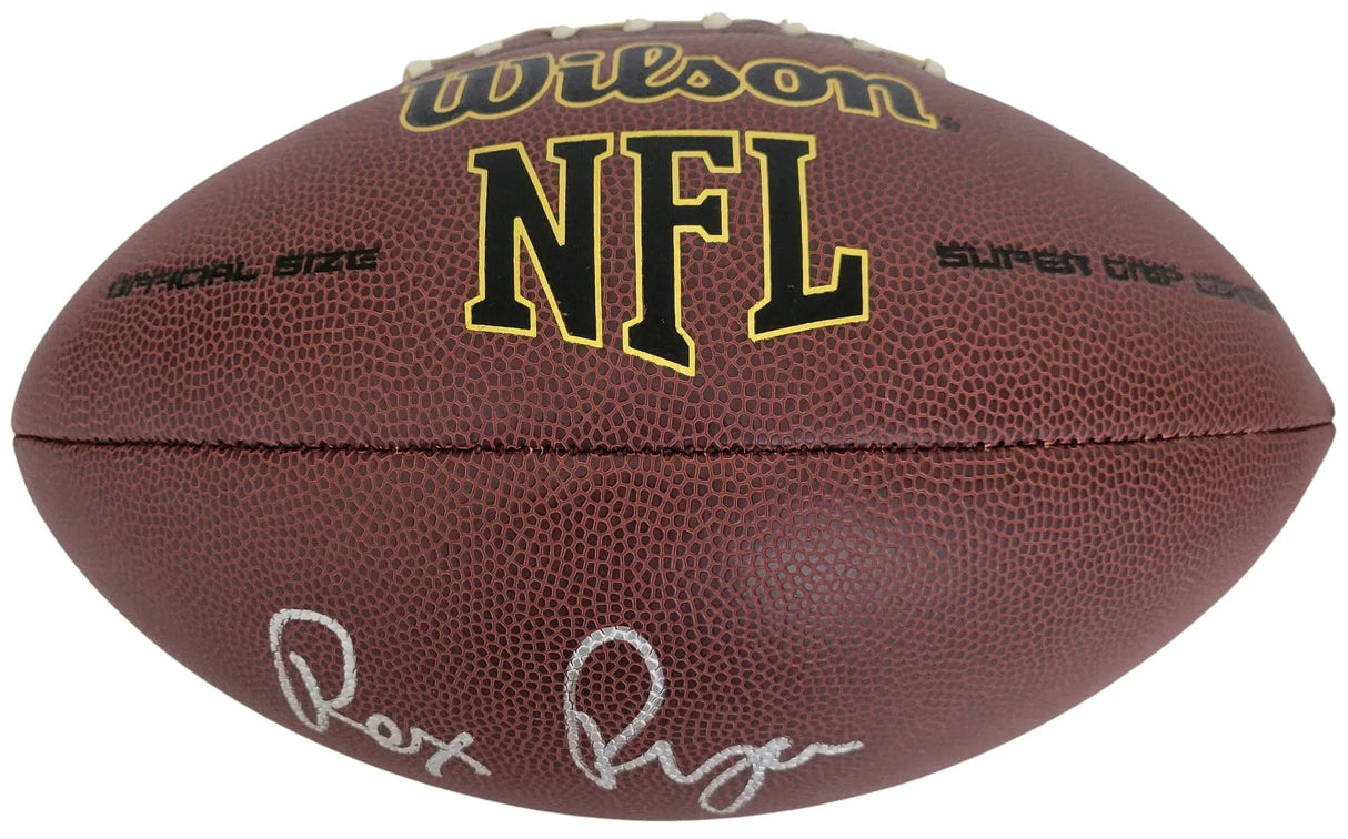 Rex Ryan Signed NFL Football Proof COA New York Jets 85 Bears Autographed