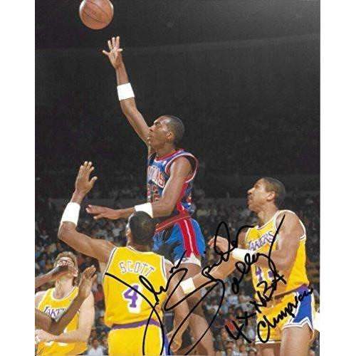 John Salley, Detroit Pistons, Signed, Autographed, 8x10 Photo, A COA With The Proof Photo Will Be Included