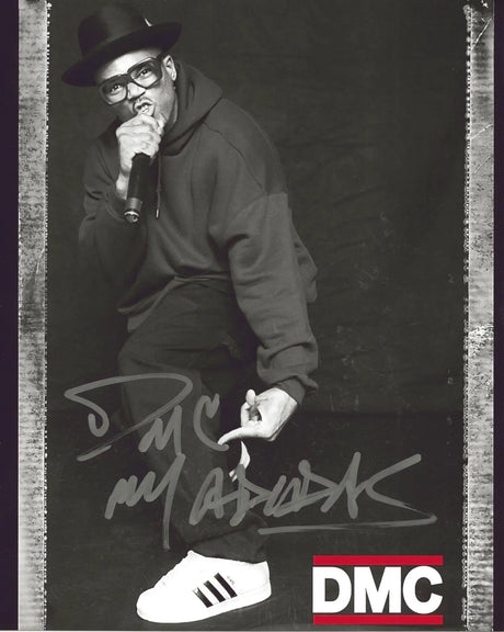 Darryl McDaniels Run DMC Rapper signed 8x10 photo COA proof autographed.. STAR