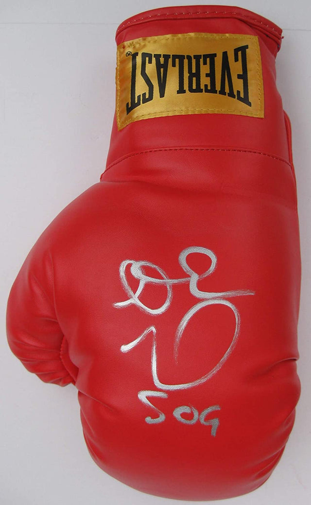 Andre Ward Boxing Champion signed Everlast boxing glove proof Beckett COA