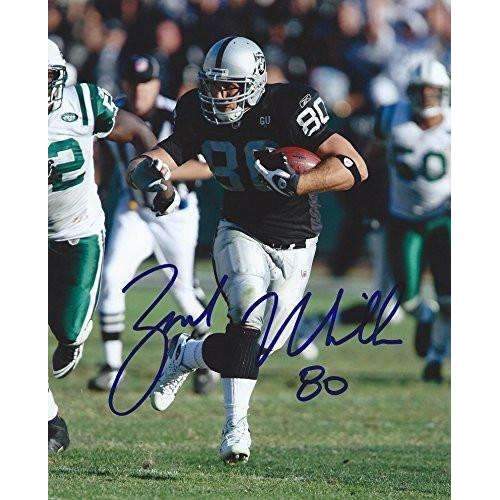 Zach Miller, Oakland Raiders, Arizona State ,Signed, Autographed, 8x10 Photo, Coa/