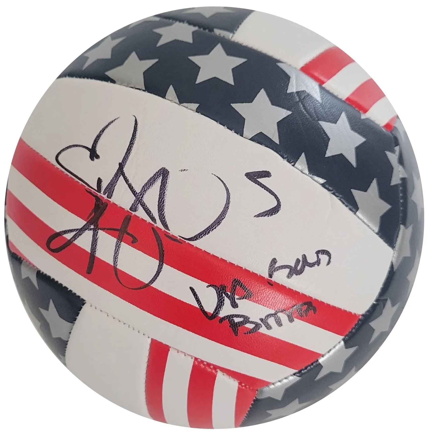 Kerri Walsh Jennings Signed USA Beach Volleyball Proof Autographed Olympic Gold