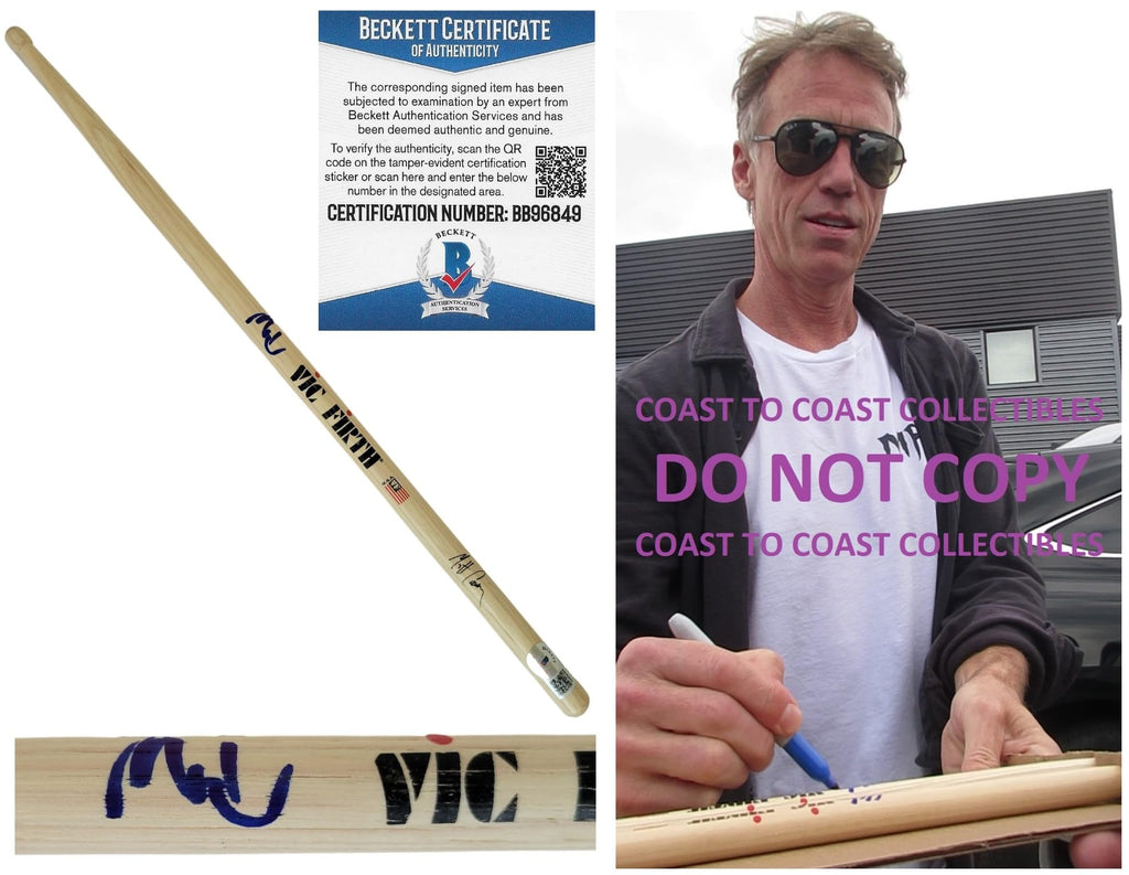 Matt Cameron Soundgarden Pearl Jam signed autographed Drumstick COA proof STAR