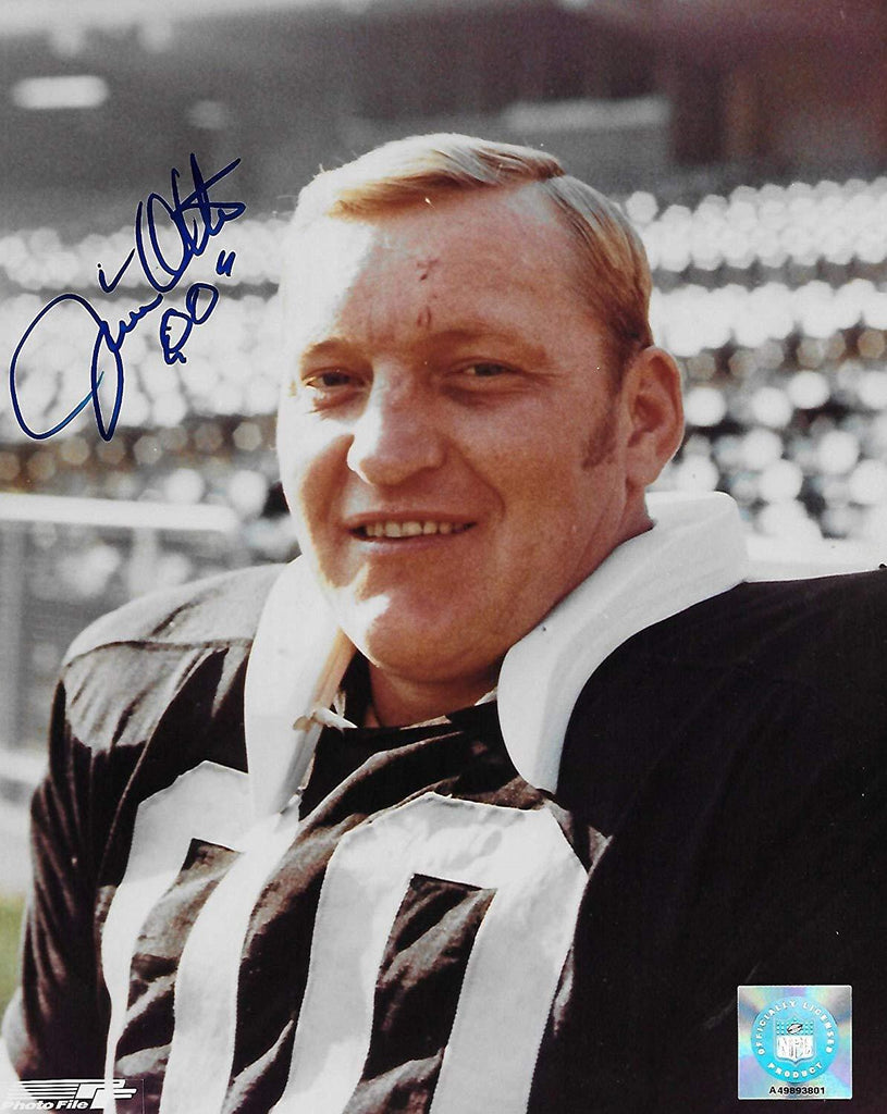 Jim Otto Oakland Raiders signed autographed, 8x10 Photo, COA with the proof photo will be included